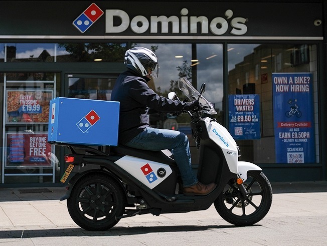 Food delivery dominos